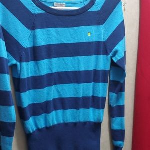 Blue Striped Sweater